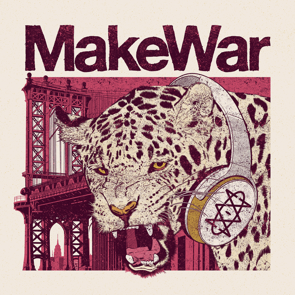 MakeWar Brooklyn Jaguar Poster Design