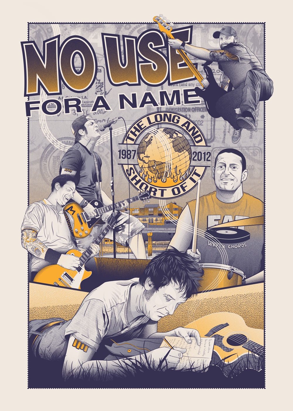 NO USE FOR A NAME The Long And Short Of It Movie Poster Design