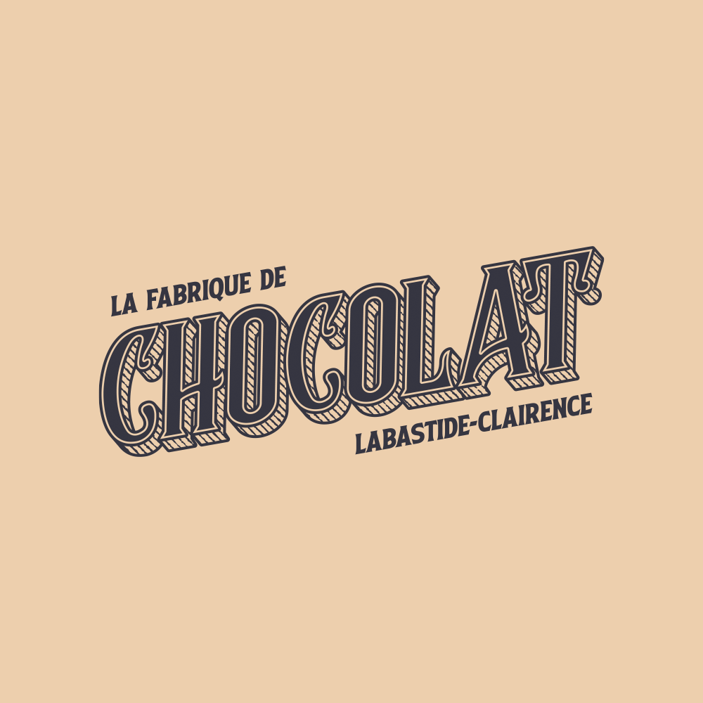 Logo and packaging design for La Fabrique de Chocolat by Begizuria Design