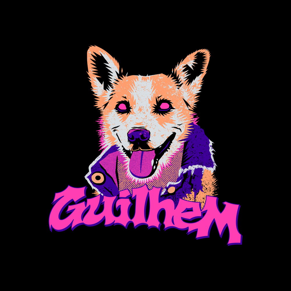 Merch design for Pouzza Fest