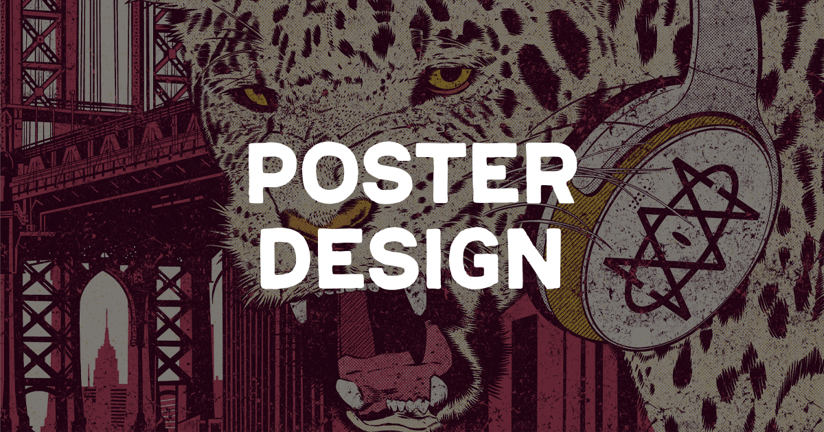 Music and concert posters created by Begizuria Design