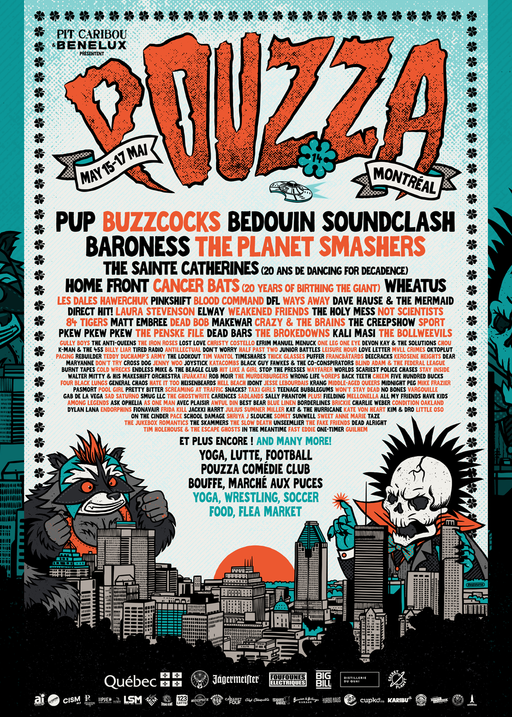 POUZZA FEST 2026 Poster Design