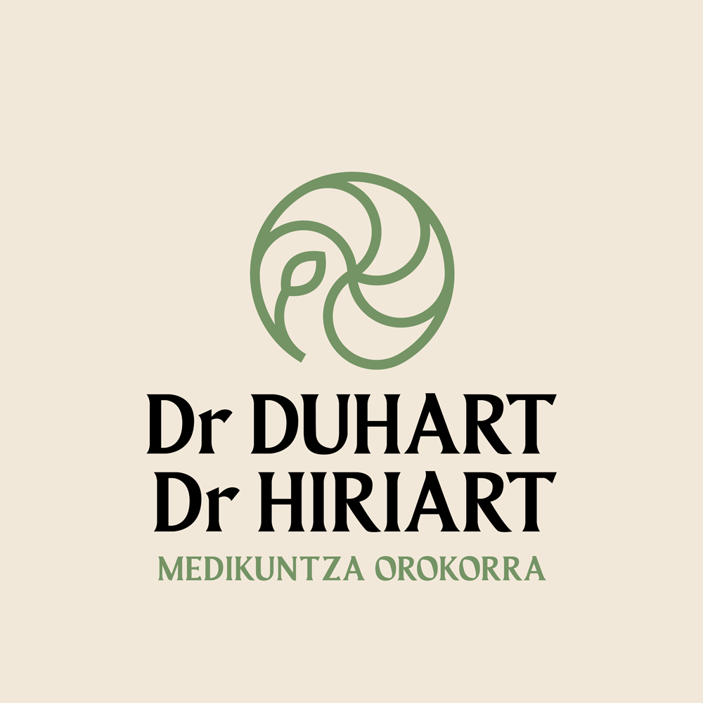 Dr Duhart Dr Hiriart Hiriburu Basque Country Logo Design