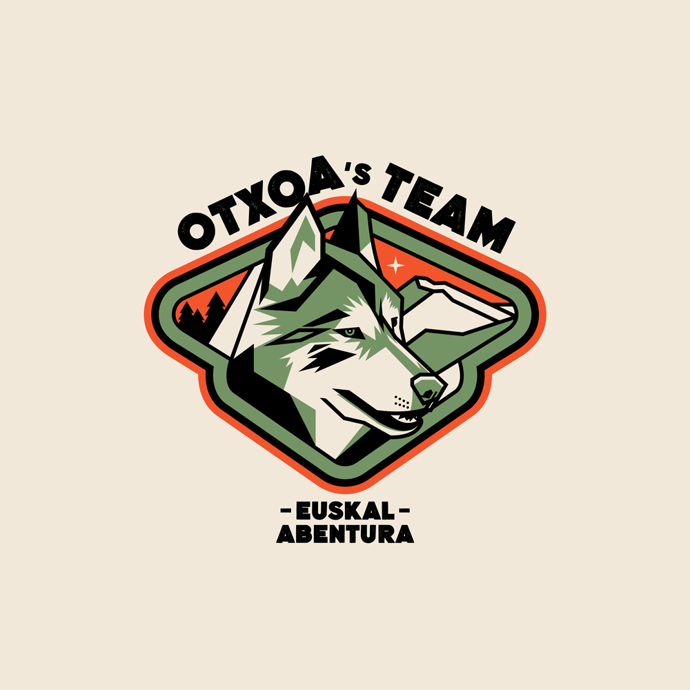 OTXOA'S TEAM Hiriburu Basque Country Logo Design