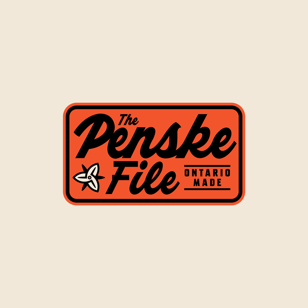 The Penske File Burlington Canada Logo Design